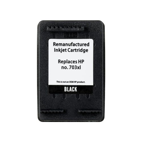 SUPERBULK tintapatron HP B-H703Bk nyomtatóhoz (csere számára HP 703 CD887) Standard fekete 145310127