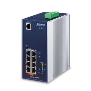 Switch zarządzalny Planet IGS-4215-4P4T 4-Port 1000Mb/s PoE + 4-Port 1000Mb/s przemysłowy 145310264 - Przełącznik