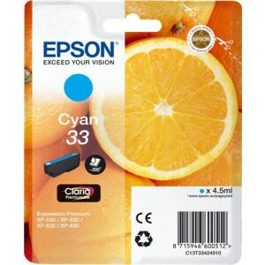 Epson Cián 33 tintapatron (C13T33424010)