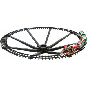 Kis lábú karácsonyfa dekoráció - vonatvezetés, 23 elem 145310344 - Szezonális dekoráció