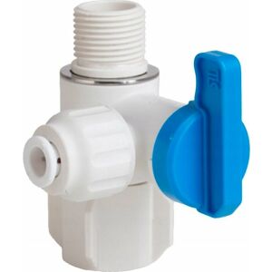 KFA szög elzáró szelep szűrő elemek csatlakoztatásához 3/8” x3/8” x1/4"