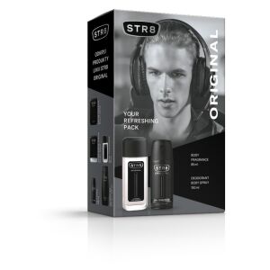STR 8 eredeti ajándék szett (dezodor természetes spray 85ml+Deo spray 150ml)