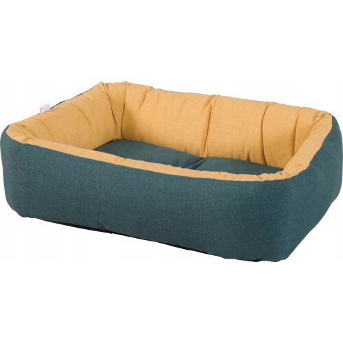 Zolux téglalap alakú kutyaágy ONE SPRINGBOK 75 cm zöld/sárga 145310560