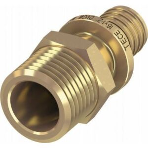 Tece Nypel przejściowy GZ 25mm x 3/4" mosiądz (705507) 145310690 - Złącze i akcesoria