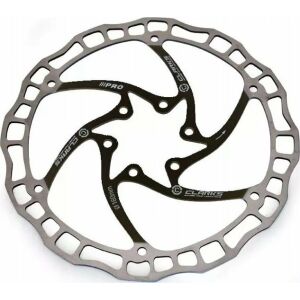 Clarks Féktárcsa CLARKS CD-08 180mm, IS rögzítés, Ezüst-fekete