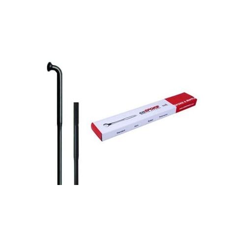 Cn Spoke DB454 2.0-1.8-2.0 rozsdamentes acél küllők 290mm fekete + küllőcsapok 144db (CN-DB454-290C)