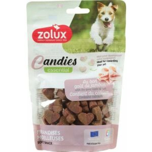 ZOLUX Puha kutyaképzési csemegék CANDIES mini szívek 150g