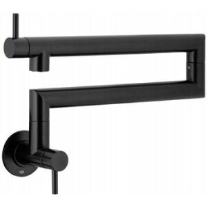 6623-030-81/ KFA/ DUERO POT FILLER/ KONYHA CSAP, FALI, ÍZESÍTETT, BLACK