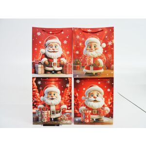 AST. TÁSKA x 12BN AJÁNDÉK. Mikulás, 32x26x10 cm