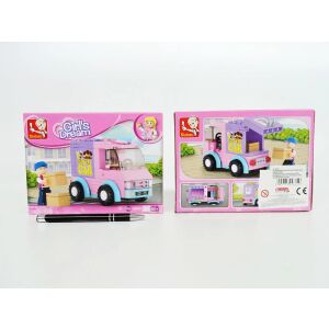 *KLOCKI SLUBAN 102 el. dostawca lodów, dziewcz. 145311260 - Jocuri de constructie - Lego