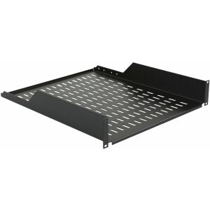 Lanview 2U 19" D=550mm PÓŁKA DO MONTAŻU W SZAFIE CZARNY 145311378 - Akcesoria do szafy Rack