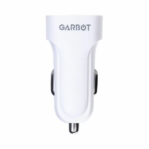 Garbot Garbot Grab&Go dupla USB autótóltő 10W fehér 145311774 - Autós töltő
