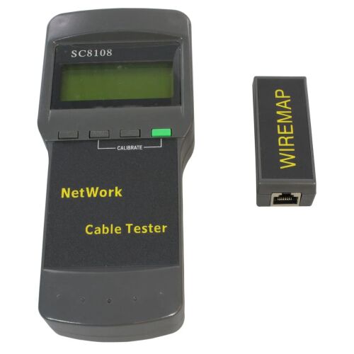 MicroConnect LCD Kábel Teszter hálózati kábelekhez - Hálózati szerszám
