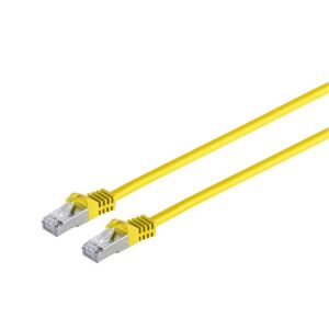 Microconnect SFTP720Y hálózati kábel Sárga 20 m Cat7 S/FTP (S-STP) 145312373 - FTP kábel