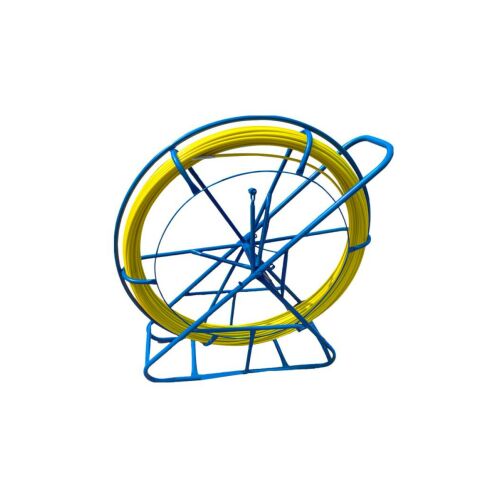 Telecomandă FRP din fibră de sticlă pentru tragerea cablurilor Ø8mm, 100m Fără roți Q-LANTEC 145312462