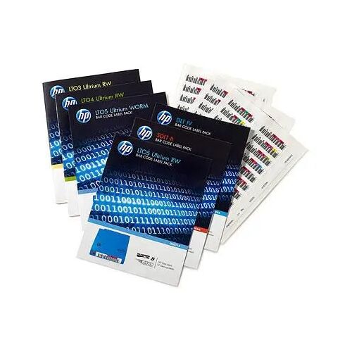 HPE LTO6 Ultrium Barcode Label RW (100+10) Q2013A 145312502