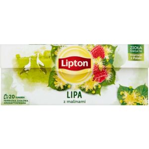 Lipton Gyümölcstea ízesített hársfa málnával 18 g (20 filteres tasak)