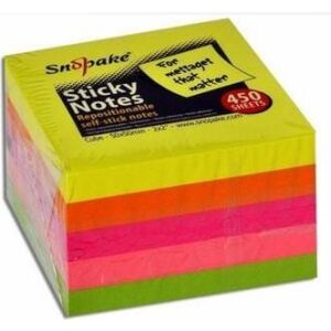 Önragasztós jegyzetek 50x50 neon 400 darab 145312955 - Jegyzettömb