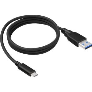 2GO USB Cablu de încărcare/date USB Type-C 3.1 1m negru 145313319 - Cabluri de date