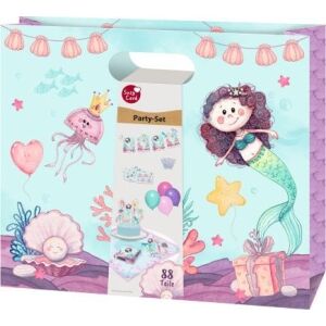 Set de saci de petrecere sirenă SUSYCARD 88 de piese 145313332 - Pungi cadou