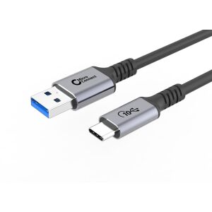 USB MicroConnect USB-C - USB-A kábel 1.5 m Fekete (USB3.2AC15) 145313527 - Kábel