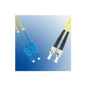 MicroConnect ST/UPC-SC/UPC 2 m OS2 SM Duplex LSZH OD: 2mm, 0.3db Sárga 145313583 - Kábel