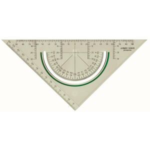 LINEX Super Serie Geo-Háromszög Műanyag 225 cm Átfogó 145313756 - Vonalzó