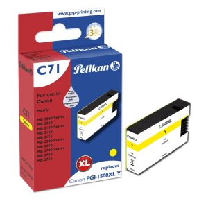 Pelikan Patrone Canon C71 PGI1500XL ye yellow kompatibel 145314296 - Bürotechnik