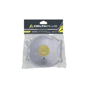 2 db ffp2 szűrős félálarc szelepes korlátozott gőz ellen dolomit teszteléssel TETE M2FP2VW 145314340 - Védőfelszerelés