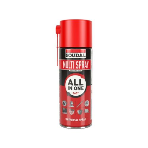 Soudal Multi Spray 400ml, univerzális kenőanyag és védőszer - Kenőanyag