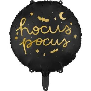 Hocus Pocus fóliás léggömb, fekete, 45 cm 145314658 - Party kellék