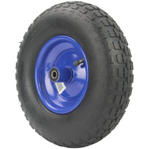 MAR-POL RAD FÜR SCHUBKARRE PNEUMATISCH 400, METALLFELGE, KUGELLAGER, 6 LAGEN, BLAU 145315043 - Ersatzteile für Schubkarren