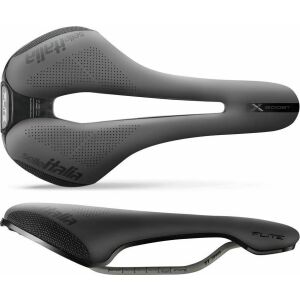 Selle Italia Siodło SELLE ITALIA FLITE BOOST X-CROSS SUPERFLOW L (id match - L3) TI 316 Tube 7, fibra-tek, czarne (NEW) 145315146 - Jazda na rowerze