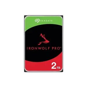 SEAGATE HDD 2TB IRONWOLF PRO (NAS), 3.5", SATAIII, 7200 RPM, Cache 256MB