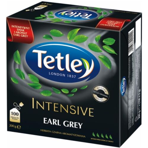 HERBATA TETLEY EARL GREY INTENSIVE (100) 145315736