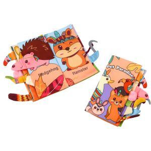 Puha könyv zümmögő erdei állatok