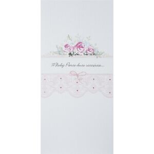 MAK Karnet Ślub DL S38 - Multă Fericire 145316532 - Felicitări, invitații