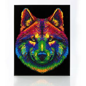 DIAMOND DOTZ FELNŐTTEK FLOCKED NEON FARKAS 145316732 - Művészet & Hobbi