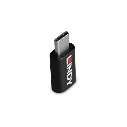 LINDY USB 3.2 C típusú adatblokkoló, véd a USB adatlopás és a rosszindulatú programok ellen - USB átalakító