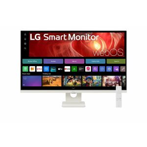 LG 32U721SA-W 31,5 hüvelykes okos monitor UHD IPS WebOS 60Hz 5ms 250cd/m2 HDMI2.1x2 USB C PD 65W HUB USB