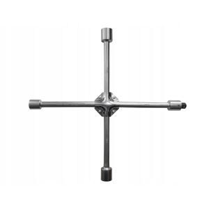 Keresztcsavarkulcs kerekekhez 17-19-21-22mm kereszttel 1/2" adapterrel