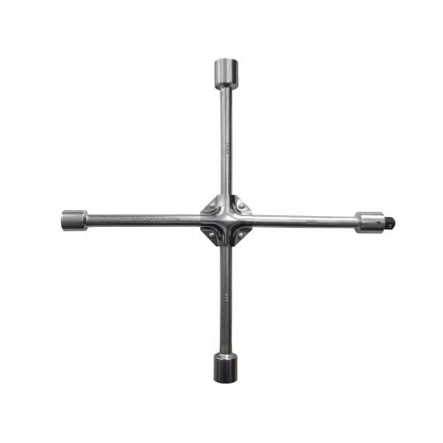 Keresztcsavarkulcs kerekekhez 17-19-21-22mm kereszttel 1/2" adapterrel