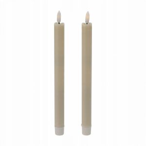 Viaszolt LED asztali gyertyák, 25 cm 145318586 - Lakberendezés