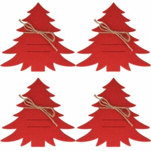 Evőeszköz tartók karácsonyi fák, 4 darab 145318761 - Karácsony