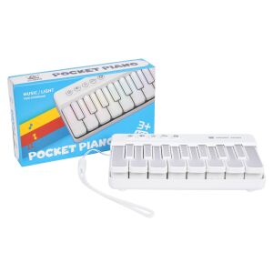 Zenei Szőnyeg Zongora Fehér