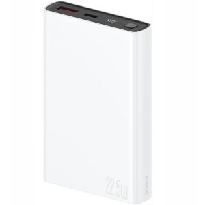 Erős Utazási 2in1 Powerbank 10000mah 22.5w Usb Usb-a + Usb-c Type-c Proove / Pbf122120002 / Hyper Flux Plus / Fehér 145318952 - Külső akkumulátor & Powerbank