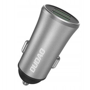 Dudao 3,4A intelligens autó töltő 2x USB ezüst (R6S silver) 145319087 - Autós töltő