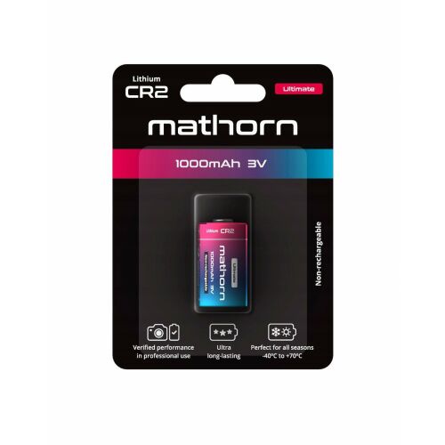 Mathorn Ultimate CR2 1000mAh lítium akkumulátor 145319162 - Elem