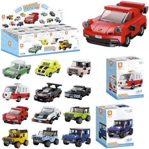 AUTÓK ÉPÍTŐKOCKÁK 80+ ELEM 145319299