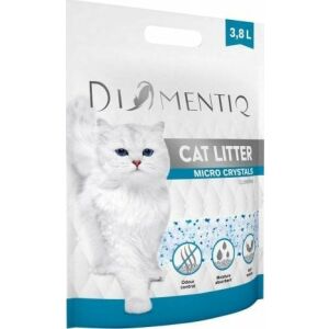 Macskatartó Diamentiq Micro Crystals Szilikon Macskatartó, Csomósodó macskatartó - 3,8 l